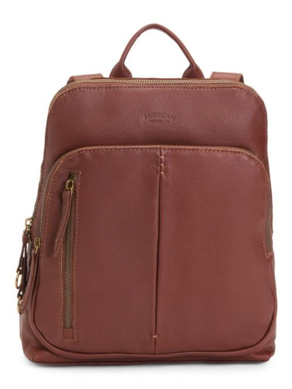 AMERICAN LEATHER CO. Leather Cleveland Backpack